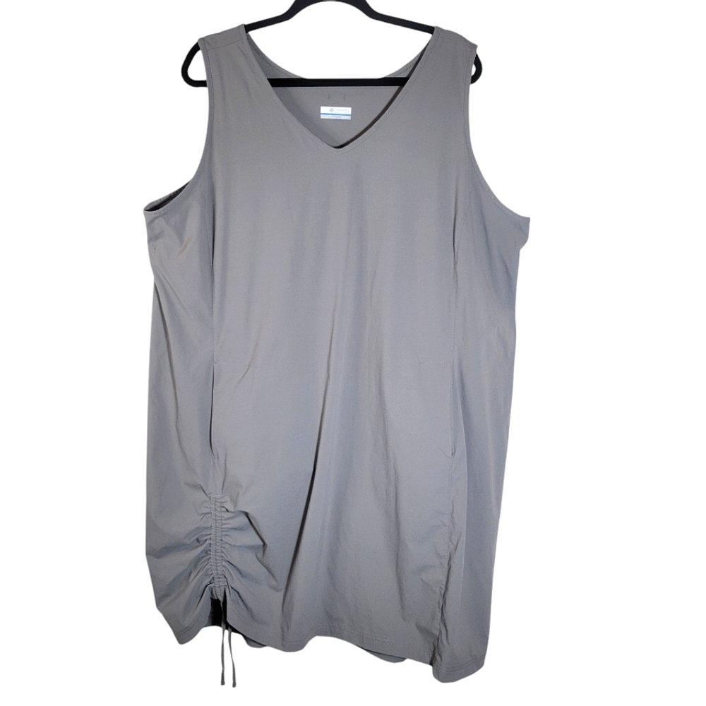 Columbia Women's Anytime Casual Dress gray Size 3X - Picture 2 of 8